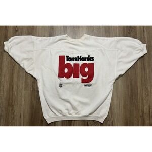 Vintage 1988 20th Century Fox Big Tom Hanks Movie‎ Promo Sweatshirt Size ?